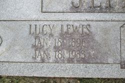 Lucy Ann <I>Lewis</I> Jeffreys 
