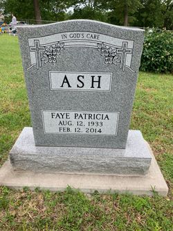 Faye Patricia <I>Rowell</I> Ash 