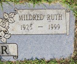 Mildred Ruth <I>Brandt</I> Weller 