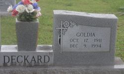 Goldia <I>Conner</I> Deckard 