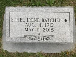 Ethel Irene <I>Ernst</I> Batchelor 