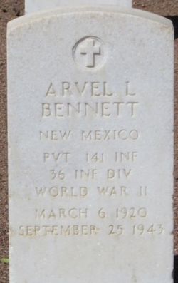 PVT Arvel L Bennett 