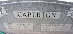 Carrie <I>Butler</I> Caperton 