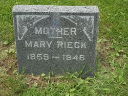Mary <I>Schmidt</I> Rieck 