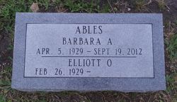 Barbara Ann “Babs” <I>Benoit</I> Ables 