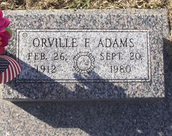 Orville F Adams 