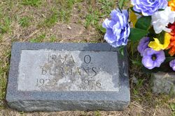 Irma Onilee <I>Barnes</I> Burhans 