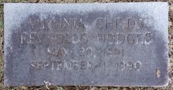 Virginia Childs <I>Reynolds</I> Hodges 