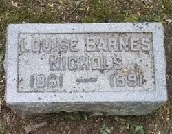 Louise <I>Barnes</I> Nichols 