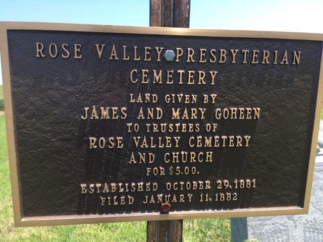 Rose Valley Presbyterian Cemetery