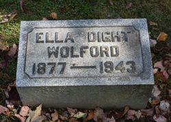 Ella <I>Dight</I> Wolford 