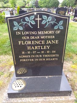 Florence Jane <I>Davies</I> Hartley 