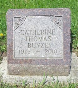 Catherine <I>DeMey</I> Buyze 