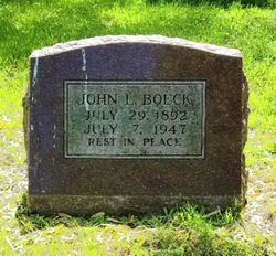 John L Boeck 