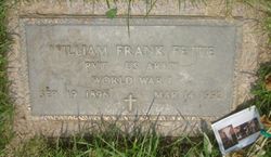 William Frank Fette 