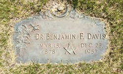 Dr Benjamin F. Davis 