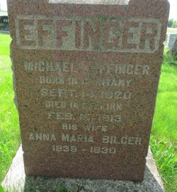 Anna Maria <I>Bilger</I> Effinger 