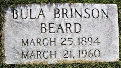 Bula <I>Brinson</I> Beard 