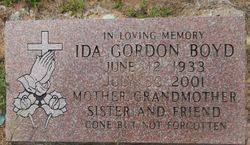 Ida Jewell <I>Gordon</I> Boyd 