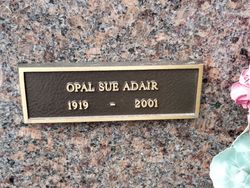 Opal Sue <I>Stroud</I> Adair 