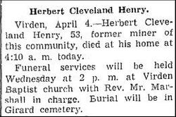 Herbert Cleveland Henry 