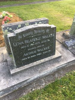 Lena Beatrice <I>Leach</I> Walker 