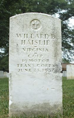 Willard B Haislip 