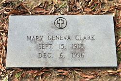 Mary Geneva <I>Roberts</I> Addington Clark 