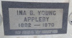 Ina Belle <I>Young</I> Appleby 
