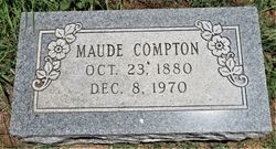 Maude Mae <I>McMorries</I> Compton 