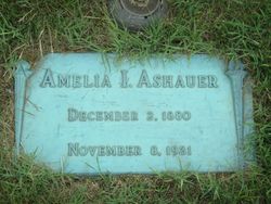 Amelia I. <I>Rogers</I> Ashauer 
