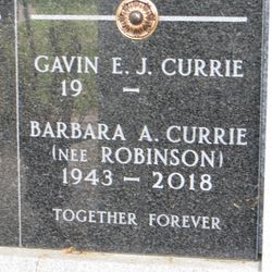 Barbara A. <I>Robinson</I> Currie 