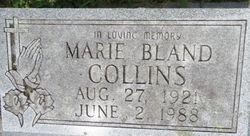 Marie Alice <I>Bland</I> Collins 