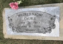Mildred Naomi <I>Owens</I> Cauble 