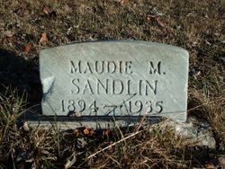 Maudie May <I>Camden</I> Sandlin 