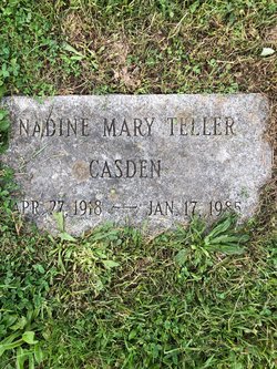 Nadine Mary <I>Teller</I> Casden 