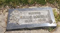 Mirrila “Millie” <I>Collins</I> Louthan 