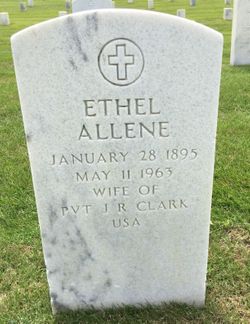 Ethel Allene <I>Burroughs</I> Clark 