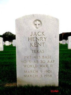 PVT Jack Henry Kent 