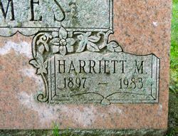 Harriett Marie <I>DeWert</I> James 