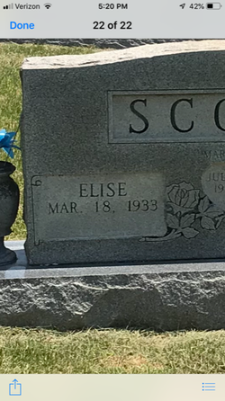 Eliza Elise <I>Rector</I> Scott 