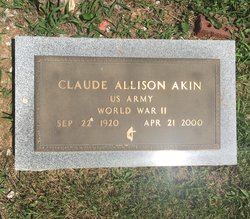 Claude Allison Akin 