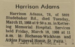 Harrison Adams 