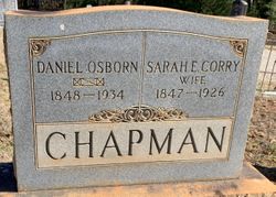 Sarah E <I>Corry</I> Chapman 