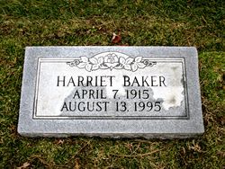 Harriet D <I>Rose</I> Baker 