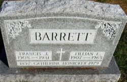Lillian E <I>Honicker</I> Barrett 