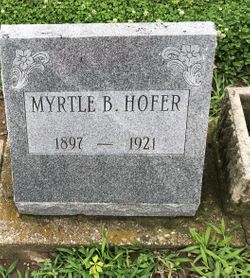 Myrtle Bell <I>Mathews</I> Hofer 