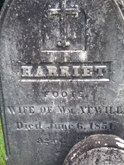 Harriet <I>Foote</I> Atwill 