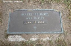 Hazel I. <I>Johnson</I> Behnke 