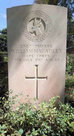 Private William Macauley 